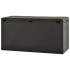Caja de almacenaje para jardín gris antracita 114x47x60
