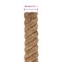 Cuerda de yute 25 m de longitud y 36 mm de