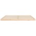 Estructura de cama sin colchón madera maciza de pino 200x200