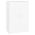 Mueble zapatero de madera contrachapada blanco 60x35x92
