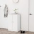 Mueble zapatero de madera contrachapada blanco 60x35x92