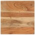 Mesa auxiliar madera maciza de acacia 35x35x55
