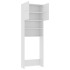 Armario de lavadora madera contrachapada blanco 64x25,5x190