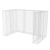 Gavión doble para cubo de basura acero 180x100x120