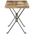 Mesa de comedor madera de mango rugosa 120x60x76