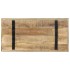 Mesa de comedor madera de mango rugosa 120x60x76