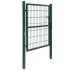 Cancela de valla 2D individual verde 106x230