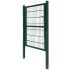Cancela de valla 2D individual verde 106x230