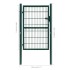 Cancela de valla 2D individual verde 106x230