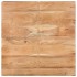 Mesa de centro de madera maciza de acacia 80x80x28