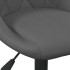 Sillas de comedor giratorias 4 unidades terciopelo gris