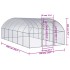 Gallinero de exterior de acero galvanizado 3x6x2