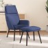 Sillón de relax con reposapiés tela