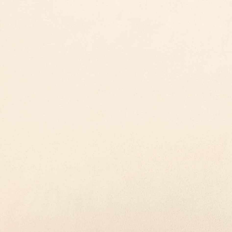 Sillón de relax con taburete terciopelo blanco