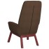 Sillón de relax con taburete tela