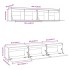Conjunto de muebles de TV 5 piezas madera maciza de