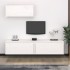 Muebles para TV 3 piezas madera maciza de pino
