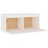 Muebles para TV 3 piezas madera maciza de pino
