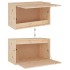Muebles para TV 5 piezas madera maciza de