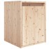 Muebles para TV 5 piezas madera maciza de