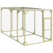 Gallinero madera maciza de pino impregnada 200x400x200 cm