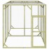 Gallinero madera maciza de pino impregnada 200x400x200