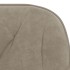 Sillas de comedor giratorias 2 uds de terciopelo gris