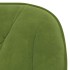 Sillas de comedor giratorias 2 unidades terciopelo verde
