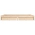 Estructura de cama con cajones 140x190