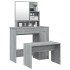 Juego de tocador color gris Sonoma 86,5x35x136