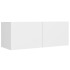 Set de muebles para TV 4 piezas madera contrachapada