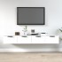 Armarios de pared 2 unidades contrachapada blanco 68x30x20