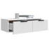 Armarios de pared 2 unidades contrachapada blanco 68x30x20