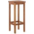 Juego muebles de bar para jardín 5 pzas madera maciza de