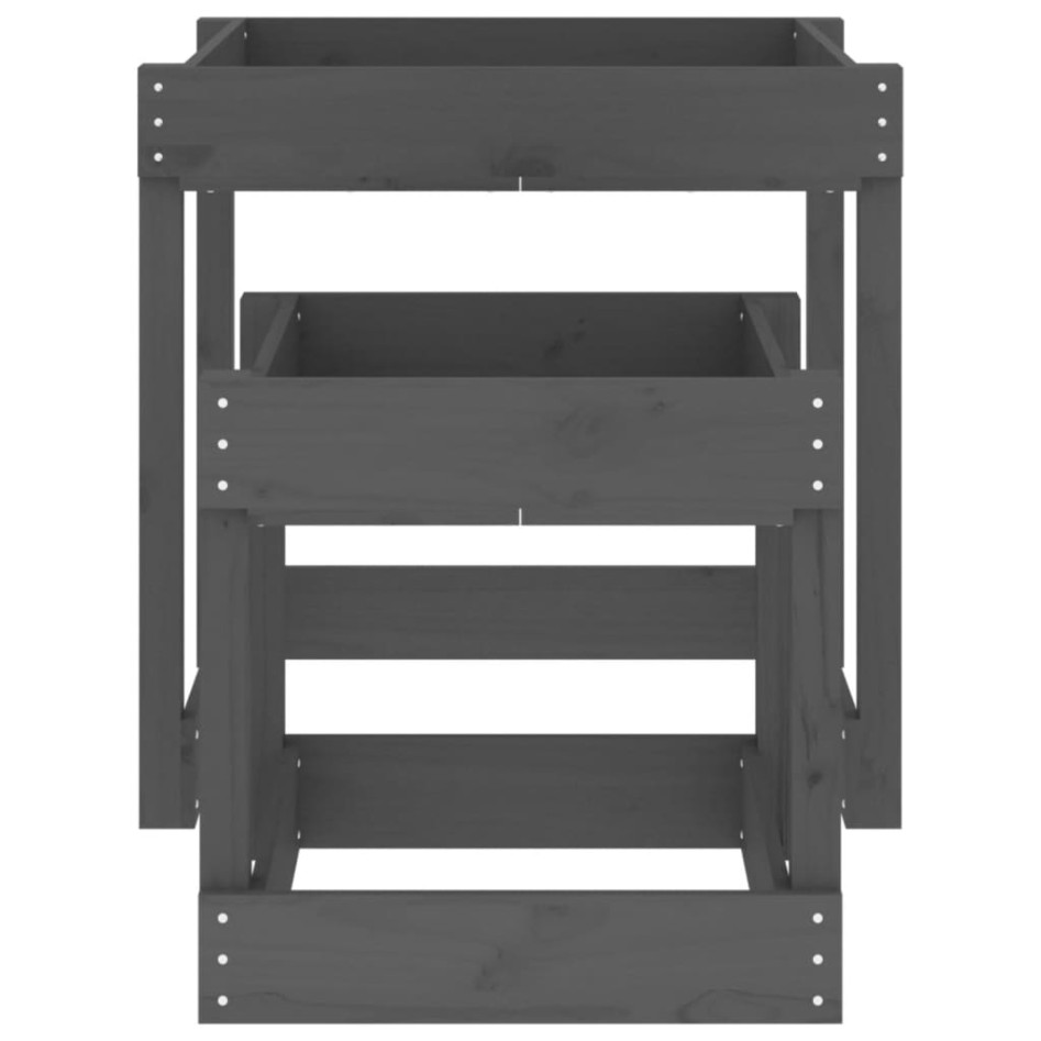 Mesas de arena 2 uds madera maciza de pino