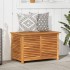 Caja de almacenaje de jardín madera maciza acacia 90x50x56