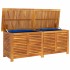 Caja de almacenaje de jardín madera maciza acacia 150x50x56