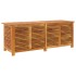 Caja de almacenaje de jardín madera maciza acacia 150x50x56