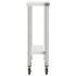 Mesa de trabajo de cocina con ruedas acero inox 82,5x30x85