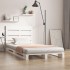 Estructura cama sin colchón madera maciza pino blanca