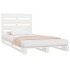 Estructura cama sin colchón madera maciza pino blanca