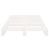Estructura cama sin colchón madera maciza pino blanca