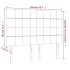 Cabecero con luces LED terciopelo rosa 144x5x118/128