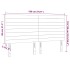 Cabecero con luces LED terciopelo rosa 180x5x118/128