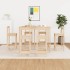 Set de bar 7 piezas madera maciza de