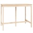Set de bar 7 piezas madera maciza de