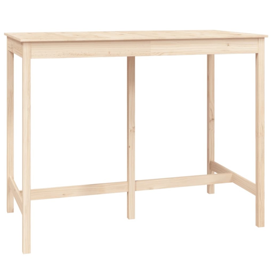 Set de bar 7 piezas madera maciza de