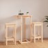 Set de bar 3 piezas madera maciza de