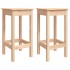 Set de bar 3 piezas madera maciza de