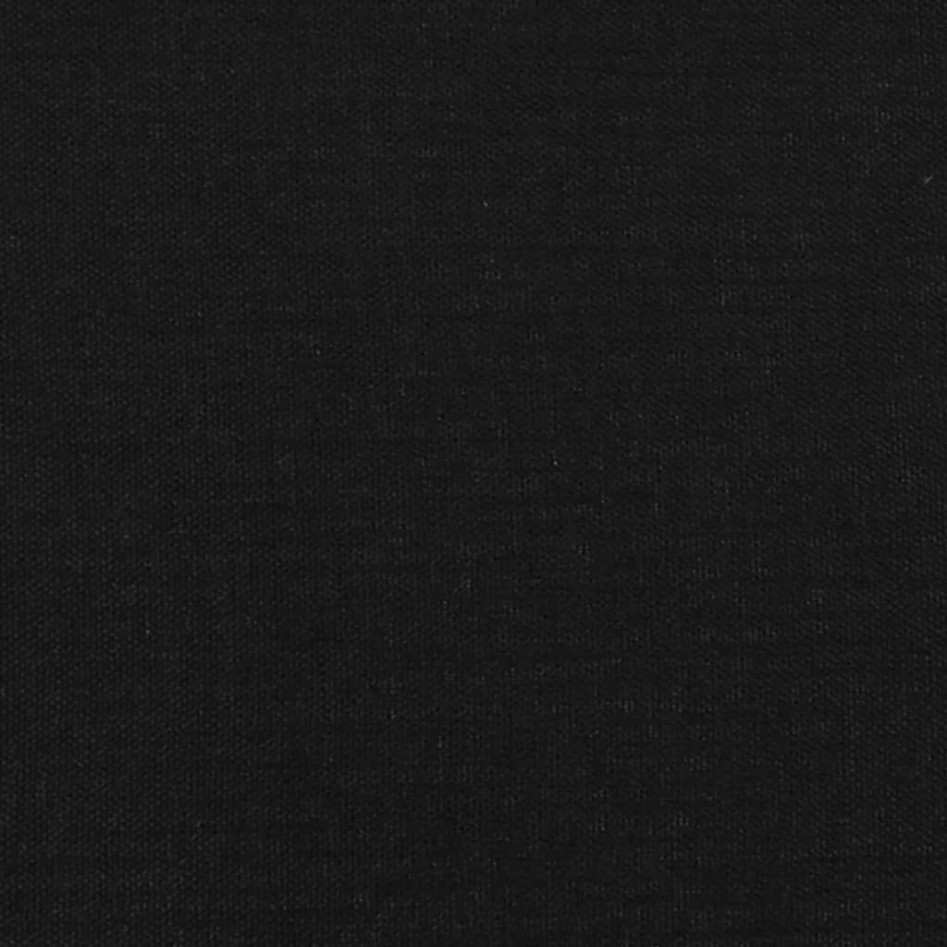 Cama sin colchón tela negro 180x200